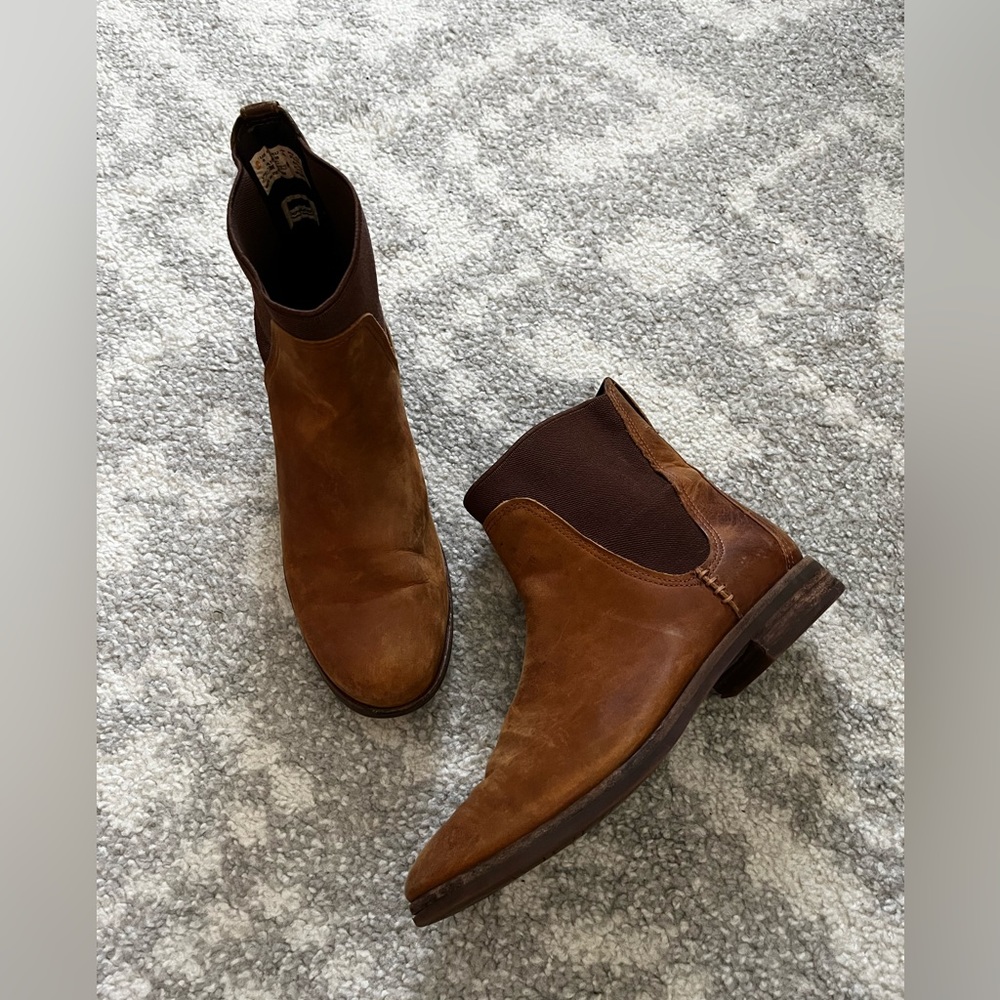 Timberland Western Cowboy Country Leather Ankle Boots 8 Chelsea motor